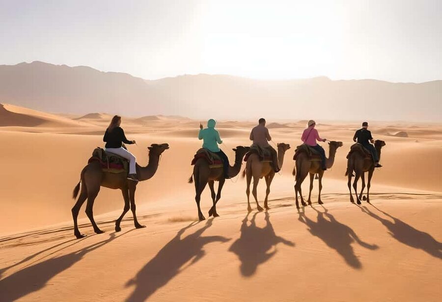 Sharm El-Sheikh: Ultimate ATV Quad, Stargazing & BBQ Dinner - Sunset, camels and the Bedouin camp