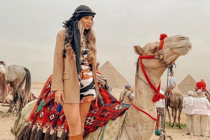 Sharm ElSheikh to Giza Pyramids, Egyptian Museum, Khan El Khalili - Two hours among the Pyramids of Giza