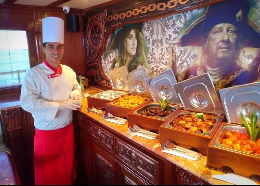 Sharm: Pirates Sailing Boat cruise with transfers & lunch - Families need to look past the pirate promise