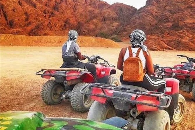 Sharm: Quad Bike or Car Buggy, Camel ride & optional VIP Bedouin Dinner & Show - Returning after dinner and getting back to your hotel