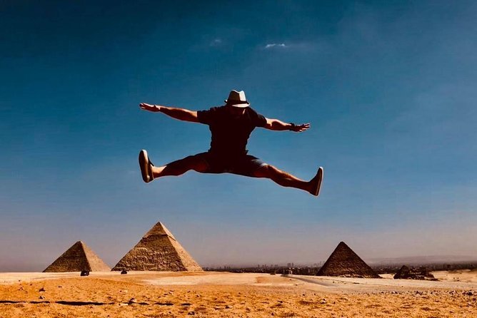 Sightseeing Day Tour to Pyramids, Egyptian Museum and Bazaar from Giza or Cairo - Ending at Khan El Khalili