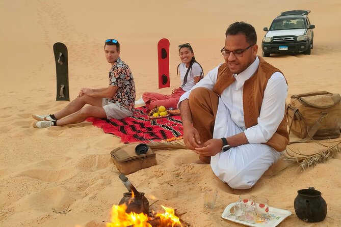 Siwa Oasis 2 Days 1 Night From Cairo&Giza all Inclusive[Private] - The Great Sand Sea: sandboarding, springs, and sunset