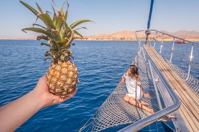 Snorkeling trip to Ras Mohamed & The White Island aboard Luxury Yacht - Seafood lunch, drinks, and the rhythm of the afternoon