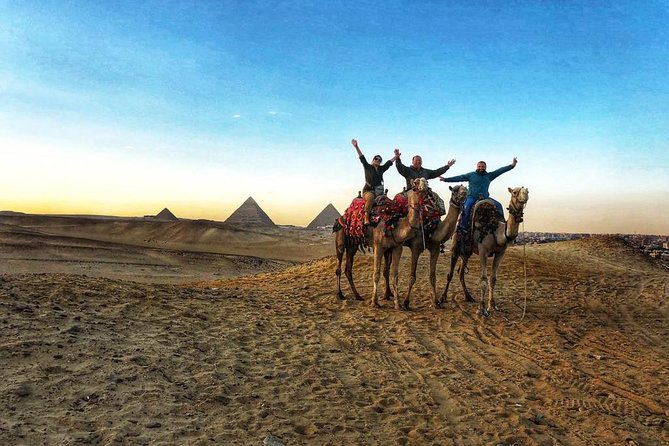sunset at Giza pyramids by camels - What the three-hour timing really means