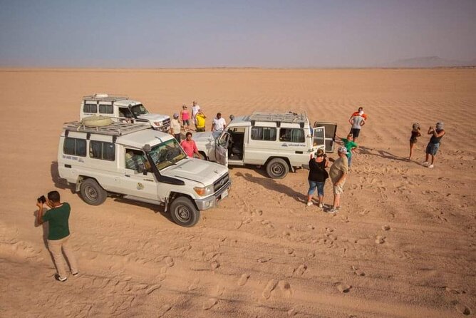 Sunset Dessert Safari by Quad Bike - Senzo Mall Entrance and the road into the desert