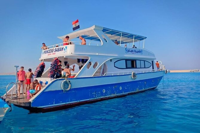 Swimming with Dolphins and Banana Boat Sea Trip Day Experience - Hurghada - Two snorkeling stops on the coral reef