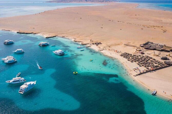 The Giftun Island Orange Sea Excursion from Hurghada - Orange Bay: beautiful water, limited time