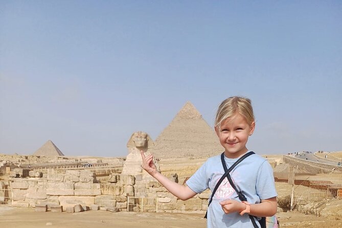 The Giza Pyramids, the Great Sphinx, and Local Lunch. - Meeting the Great Sphinx and Valley Temple