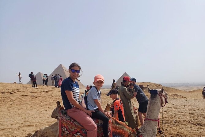 The Giza Pyramids, the Great Sphinx, and Local Lunch. - A simple Egyptian lunch after the monuments