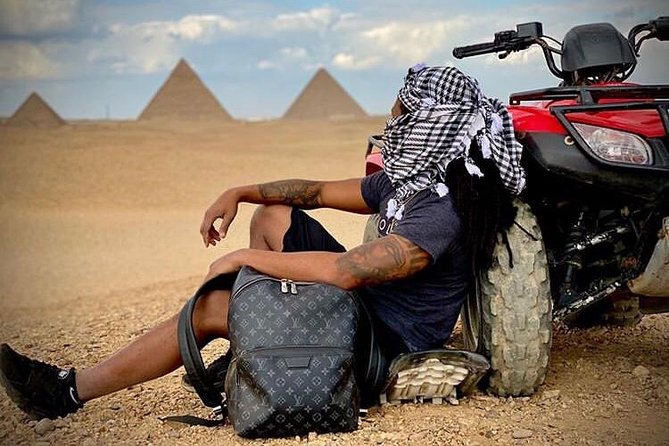 Top rated ATV quad bike at the Desert of Giza Pyramids - Key points at a glance