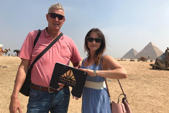 Top rated Giza Pyramids and Sphinx Tour from Cairo Airport - From Cairo Airport to the Giza Plateau