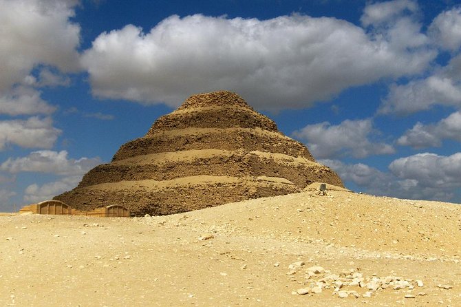 Tour to Giza Pyramids, Memphis & Sakkara with Lunch & Camel Ride - Giza Pyramids: the big first impression