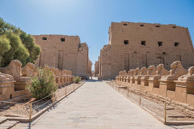 Tour to The East & West Bank of the Nile - Starting beneath the cliffs at the Valley of the Kings