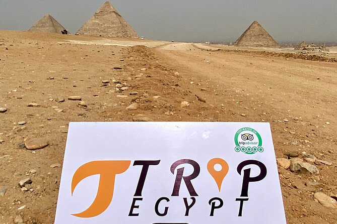 Tour to the Great Pyramids City, Panoramic View, Sphinx and Camel - Lunch with the pyramids in view