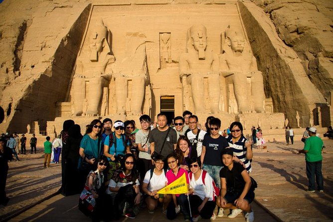 Trip to Abu Simbel and Aswan from Luxor - Abu Simbel beside Lake Nasser