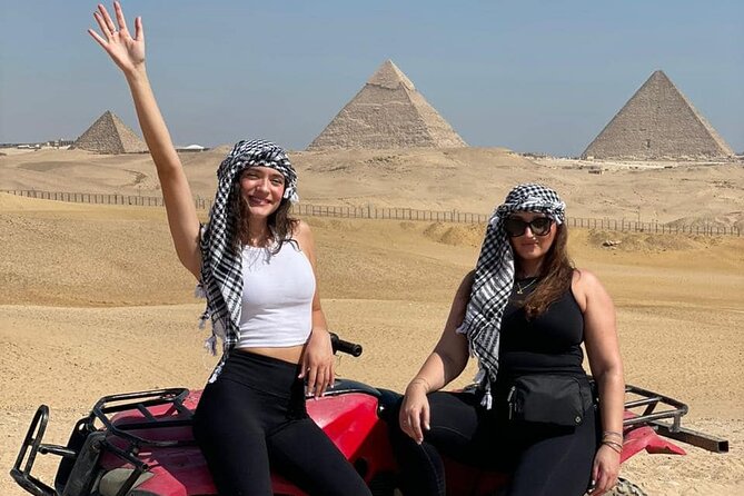 VIP Giza Pyramids,Sphinx,ATV bike,CamelRide,Shopping&DinnerCruise - The five things to know before booking