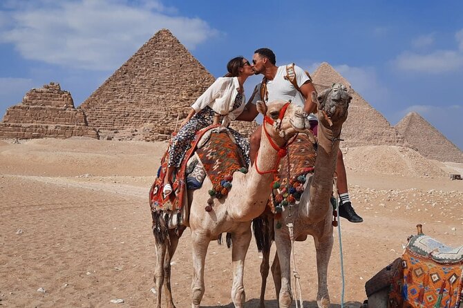 VIP Giza Pyramids, Sphinx, Lunch,Camel Ride & inside 3rd pyramid - Menkaure’s smaller pyramid and the title issue