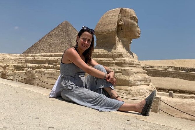 VIP Private Day Tour Giza Pyramids, Memphis and Sakkara Pyramids - Menkaure adds scale to the Giza story