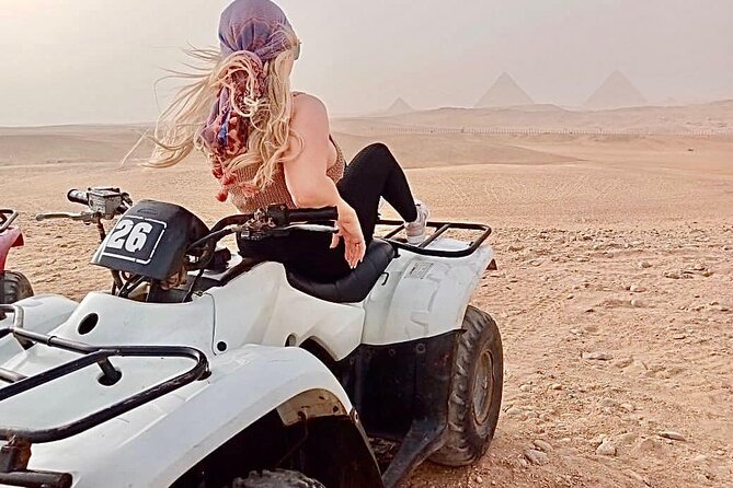 VIP Private Tour Giza Pyramids ,Sphinx , Quad Ride, Camel Ride - Guide quality and the private format