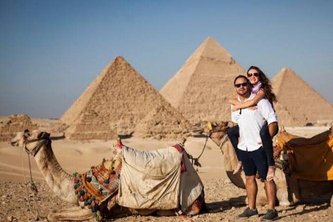 Vip Top Private Tour to Giza Pyramids and Sphinx with camel ride - The panoramic viewpoint and less obvious photo stops