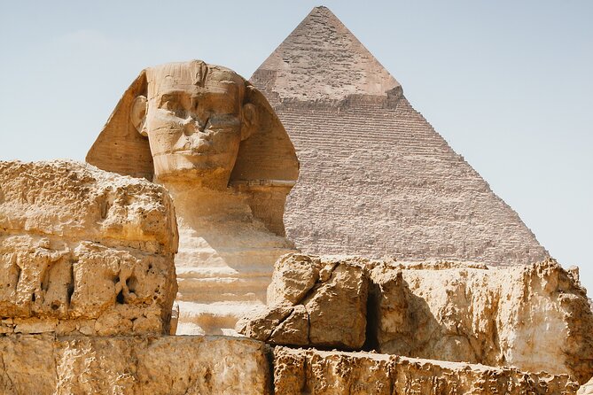 VIP tour Giza Pyramids, Camel Ride, sphinx & felucca Boat - Four hours at the Pyramids of Giza