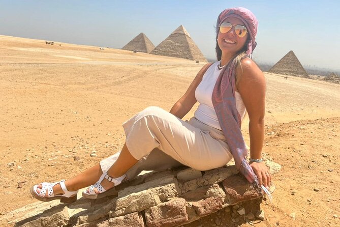 VIPTour Giza pyramids ,Saqqara step pyramids & Memphis Old City - A private car and small-group format