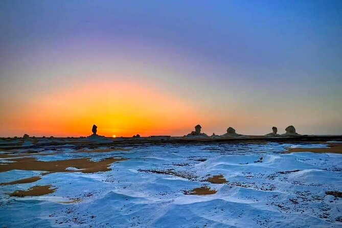 White & Black desert camping tour 2 Days 1 night From Cairo - Black Desert: dark hills shaped by ancient volcanic activity