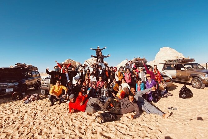 White & Black Desert tour 2 Days 1 night camping from Cairo. - The long road from Cairo to Bahariya Oasis
